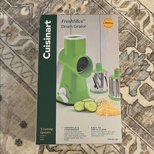 Cuisinart FreshSlice Drum Grater in Vibrant Green